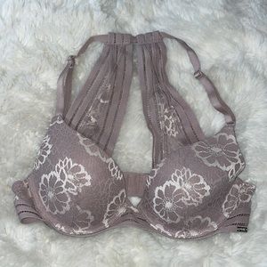 Victoria’s Secret Pink Halter Style Lace Bra NWOT